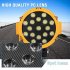 2pcs 7 Inch 51w Aluminum Alloy Led  Work  Light Bar Multifunctional High Power Super Bright Modified Off road Spotlight Fog Lamp yellow