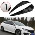 2pcs ABS Side Fender Vent Air Wing Cover Trim for 2016 2020 Honda Civic  Bright black