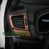 2pcs Air  Vent  Trims Side Wind Outlet Frame For 17 21 Honda Cr v Peach Wood Grain Interior Decoration Original wood grain 2 piece set of large air outlet frame