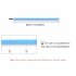 2pcs Automotive LED Turn Signal Driving Light Belt  Ultra thin Light Guide Strip Two color Streamer Turn Decorative Light Accessories 30CM white and yellow pair