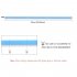 2pcs Automotive LED Turn Signal Driving Light Belt  Ultra thin Light Guide Strip Two color Streamer Turn Decorative Light Accessories 30CM ice blue yellow pair