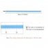 2pcs Automotive LED Turn Signal Driving Light Belt  Ultra thin Light Guide Strip Two color Streamer Turn Decorative Light Accessories 30CM white and yellow pair