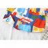 2pcs Baby Boys Short Sleeve Shirt Shorts Outfits Cartoon Fashion Print Cotton Beach Vacation Set red 18 24M 90cm