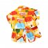 2pcs Baby Boys Short Sleeve Shirt Shorts Outfits Cartoon Fashion Print Cotton Beach Vacation Set red 18 24M 90cm