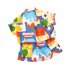 2pcs Baby Boys Short Sleeve Shirt Shorts Outfits Cartoon Fashion Print Cotton Beach Vacation Set red 18 24M 90cm