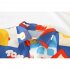 2pcs Baby Boys Short Sleeve Shirt Shorts Outfits Cartoon Fashion Print Cotton Beach Vacation Set blue 2 3Y 100cm