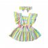 2pcs Baby Sleeveless Romper Fashion Striped Jumpsuit With Bowknot Headband For Girls Aged 0 2 224032 0 6M 70