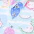 2pcs Boys Cotton Shirt Suit Cute Cartoon Printing Short Sleeves Lapel Tops Shorts Two piece Set For 1 4 Years Old Kids pink 12 18M 80cm