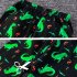 2pcs Boys Pajamas Set Short Sleeve Trousers Suit Air Conditioning Clothes For 1 6 Years Old Kids D05 4 5Y 110cm