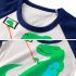 2pcs Boys Pajamas Set Short Sleeve Trousers Suit Air Conditioning Clothes For 1 6 Years Old Kids D05 4 5Y 110cm