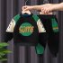 2pcs Boys Sweatshirt Pants Set Long Sleeves Round Neck Sweater Trousers Suit For 2 10 Years Old Kids green 5 6Y 120cm