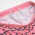 2pcs Boys Swimsuit Set Cute Cartoon Printing Long Sleeved Sunscreen Quick drying Swimwear For Children pink penguin 5 6years L