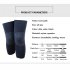 2pcs Breathable Elasticated Knee Pads Warm Leg Sleeve Knee Brace Support Anti Crash Kneepad Joint Wrap Protector SKIN color 