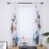 2pcs Butterfly Terry Printing Window Screen for Living Room Decoration Butterfly Terry W 135CM  H 200CM