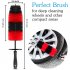 2pcs Car Brush Wheel Hub Special Car Hair Brush Tire Brush Soft Hair Cleaning Beauty Supplies