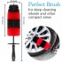 2pcs Car Brush Wheel Hub Special Car Hair Brush Tire Brush Soft Hair Cleaning Beauty Supplies