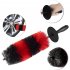2pcs Car Brush Wheel Hub Special Car Hair Brush Tire Brush Soft Hair Cleaning Beauty Supplies