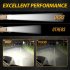 2pcs Car Led Work Light  Bar Mini Round 63w Dual Color Waterproof Dustproof Driving Lamp For Car Motorcycle Off road Truck Boat black