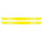 2pcs <span style='color:#F7840C'>Car</span> Rally Stripe Lower Door Panel for G Class G550 G63 Vinyl Sticker yellow