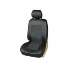 2pcs Car Seat Cover Protector Pu Leather Wear resistant Seat Cushion Universal Auto Interior Accessories black 2 piece set