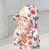 2pcs Children One piece Swimsuit For Boys Girls Cartoon Dinosaur Flower Sunscreen Swimwear With Swimming Cap Dark Blue Dinosaur 3 4Y 4