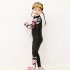 2pcs Children Split Swimsuit Sunscreen Quick drying Long sleeved Tops Trousers Swimwear For Boys Girls white XL