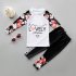 2pcs Children Split Swimsuit Sunscreen Quick drying Long sleeved Tops Trousers Swimwear For Boys Girls black blue flower 3XL