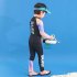 2pcs Children Split Swimwear Long Sleeves Sunscreen Breathable Quick drying Beach Swimsuit For Girls Boys Colorful 4XL