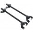 2pcs Coil Spring Compressor Strut Remover Installer Tool Removal Device Black Long type 1 pair
