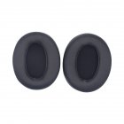 2pcs Ear Pads Cushion Compatible For Wh-xb910n Head-mounted Wireless Earphone Leather Sponge Cover Earmuffs black 1 pair