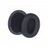 2pcs Ear Pads Cushion Compatible For Wh xb910n Head mounted Wireless Earphone Leather Sponge Cover Earmuffs black 1 pair