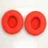 2pcs Ear Pads Sponge Earpads Earmuffs Compatible For Beats Solo 2 0 solo3 Wireless Bluetooth Earphone White