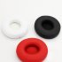 2pcs Ear Pads Sponge Earpads Earmuffs Compatible For Beats Solo 2 0 solo3 Wireless Bluetooth Earphone White