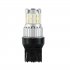 2pcs Fast Heat Dissipation LED Bulb for Car Canbus Waterproof Light 6500K   T20 white light