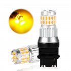 2pcs Fast Heat Dissipation <span style='color:#F7840C'>LED</span> Bulb <span style='color:#F7840C'>for</span> <span style='color:#F7840C'>Car</span> Canbus Waterproof <span style='color:#F7840C'>Light</span> 6500K T25 yellow <span style='color:#F7840C'>light</span>