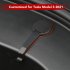 2pcs Frunk Bolt Cover Front Hook Holding Clips For Tesla Model 3 2021 Black