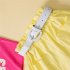 2pcs Girls Summer Suit Fashion Letter Printing Sleeveless Tops Shorts Set For 1 6 Years Old Kids 221093 5 6Y 130cm