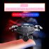 2pcs Gt02 Game Trigger Compatible For Pubg Aim Shooting Button Controller Gamepad Compatible For Iphone 13 Android black plating