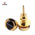 2pcs Guitar Strap Buckle Lock Button Non Slip Electric Guitar Zinc Alloy for Guitar Player Silver