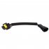2pcs H11 Ceramic Extension Wiring Harness Sockets Double headed Wires Adapter for Headlights etc