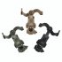 2pcs Headset Rail Adapter 360 degree Rotation Headphone Suspension Bracket Compatible For Ops Core   Team Wendy M lok green