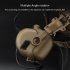 2pcs Headset Rail Adapter 360 degree Rotation Headphone Suspension Bracket Compatible For Ops Core   Team Wendy M lok Sand color