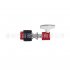 2pcs Hi Hat Clutch Music Instrument Aluminium Alloy Accessories 80 5   40   22mm Red   black