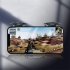 2pcs Js332 Gamepad Joysticks Pubg Game L1 R1 Universal Key Button Trigger Mobile Phone Gaming Accessories black 1 pair