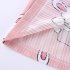 2pcs Kids Pajamas Set Round Neck Short sleeved Top Shorts Princess Girls Summer Homewear D Yi Bowknot Strawberry Rabbit 120 130cm 14