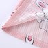 2pcs Kids Pajamas Set Round Neck Short sleeved Top Shorts Princess Girls Summer Homewear D Yi bow   pink meatballs 110 120cm 12