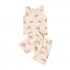 2pcs Kids Summer Casual Cotton Suit Fashion Printing Sleeveless Tank Tops Shorts Two piece Set For Boys Girls DH1145E 3Y M