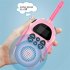 2pcs Kids Walkie talkie 3km Long Range Handheld Wireless Walkie Talkies Parent child Interactive Toy Gifts Blue Blue