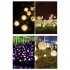 2pcs Led Solar Lamp Dandelion Shape Outdoor Luminous Fairy Lights For Garden Lawn Decoration 68cm