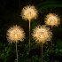2pcs Led Solar Lamp Dandelion Shape Outdoor Luminous Fairy Lights For Garden Lawn Decoration 68cm